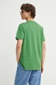 Îmbrăcăminte Les Deux tricou din bumbac LDM101155 verde