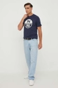 North Sails t-shirt in cotone blu navy