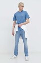 Pamučna majica Dickies DK0A4XDBF901 plava AA00