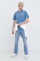 Pamučna majica Dickies DK0A4XDBF901 plava AA00