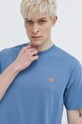 Pamučna majica Dickies plava DK0A4XDBF901