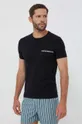 crna Homewear majica kratkih rukava Emporio Armani Underwear 2-pack Muški