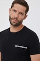 Odzież Emporio Armani Underwear t-shirt lounge 2-pack 111267.3F717 czarny