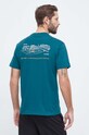 Одежда Хлопковая футболка Puma 621739 бирюзовый