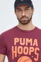 Βαμβακερό μπλουζάκι Puma Κύριο υλικό: 100% Βαμβάκι Πλέξη Λαστιχο: 80% Βαμβάκι, 20% Πολυεστέρας