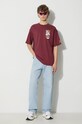 Puma t-shirt in cotone PUMA X STAPLE 622201 granata AW23