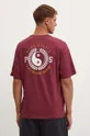 maroon Puma cotton t-shirt PUMA X STAPLE