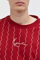 Karl Kani t-shirt bawełniany 6037820 czerwony