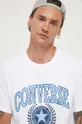 λευκό Βαμβακερό μπλουζάκι Converse