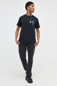 Converse t-shirt in cotone 10025279.A01 nero AW23