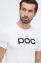 білий Бавовняна футболка POC