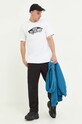 Βαμβακερό μπλουζάκι Vans VN00004XYB21 λευκό AW23