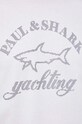 Paul&Shark t-shirt bawełniany 13311614 biały