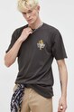 Îmbrăcăminte Vans tricou din bumbac VN0008RZBLK1 gri