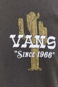 Vans tricou din bumbac VN0008RZBLK1 gri