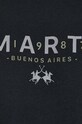 La Martina t-shirt bawełniany WMR005 czarny