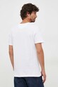 Odzież La Martina t-shirt bawełniany WMR006 biały