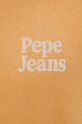 Bavlněné tričko Pepe Jeans Kody PM509113.849 béžová