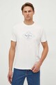 Pepe Jeans t-shirt bawełniany Wasley beżowy PM509123.803
