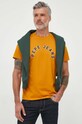 Βαμβακερό μπλουζάκι Pepe Jeans Westend κίτρινο PM509124.097