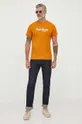 Pepe Jeans t-shirt bawełniany Wido pomarańczowy