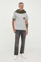 Pepe Jeans t-shirt Wilfredo PM509128.933 szary AW23