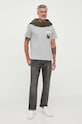 Pepe Jeans t-shirt Wilfredo PM509128.933 szary AW23