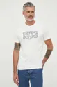 Βαμβακερό μπλουζάκι Pepe Jeans WYATT μπεζ