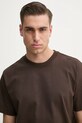 G-Star tricou din bumbac maro D23471.C784