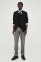 G-Star tricou din bumbac D23471.C784 negru SS25