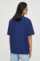 Odzież G-Star t-shirt bawełniany D23726.C336 granatowy
