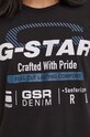Bavlněné tričko G-Star D23714.336 černá