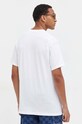 Odzież Vans t-shirt bawełniany VN0008T9WHT1 biały