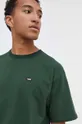 zielony Vans t-shirt bawełniany