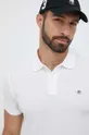 bijela Pamučna polo majica Gant Muški