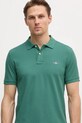 Gant polo bawełniane zielony 2220