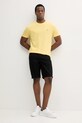 Gant tricou din bumbac 2003184 galben SS25