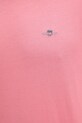 Gant t-shirt bawełniany 2003184 różowy