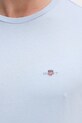 Gant t-shirt bawełniany 2003184 niebieski