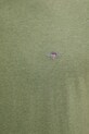 Gant t-shirt bawełniany 2003184 zielony