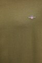 Gant t-shirt bawełniany 2003184 zielony