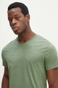 Gant t-shirt bawełniany zielony 2003186