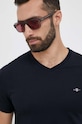 Gant t-shirt in cotone nero 2003186