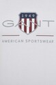 Бавовняна футболка Gant 2003199 білий