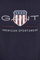 Хлопковая футболка Gant 2003199 тёмно-синий