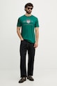 Gant tricou din bumbac 2003199 verde SS26