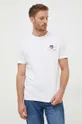 Gant t-shirt bawełniany biały