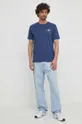 Gant t-shirt bawełniany niebieski