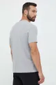 Bombažna kratka majica Gant siva