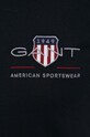 Хлопковая футболка Gant 2067004 чёрный
